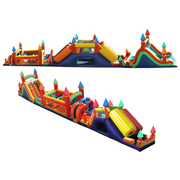 inflatable obstacles wholesale obstacle slide